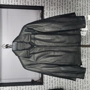 💥NEW💥 Men's Small Calvin Klein Leather Coat
